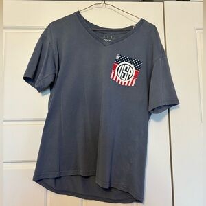 Blue Women’s Patriotic T-Shirt